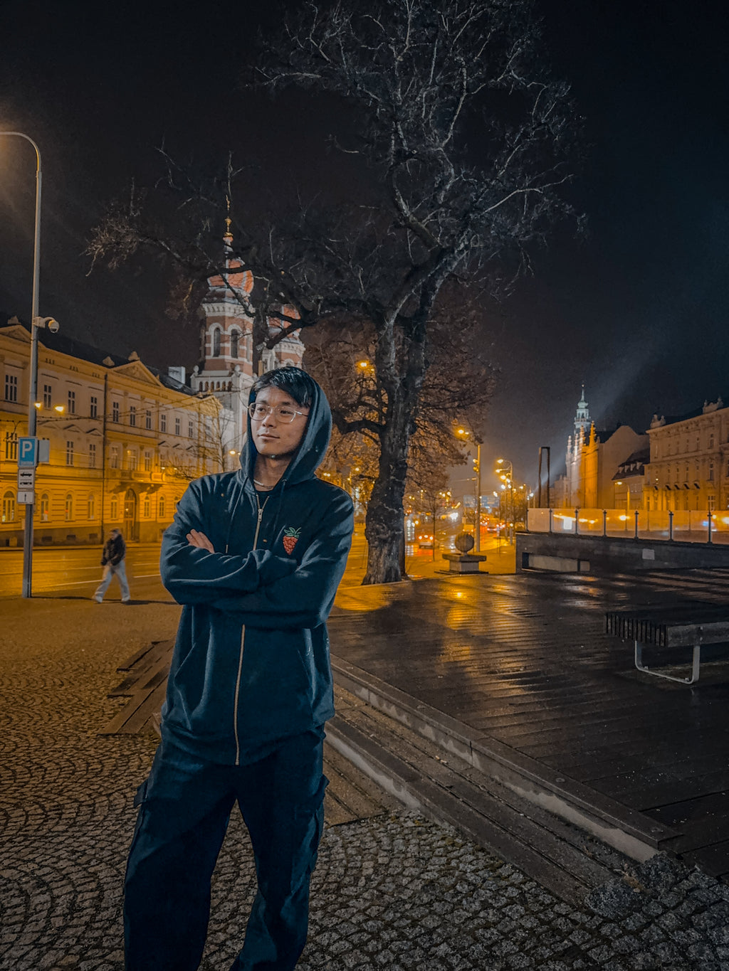 Mikina Maliny Zips - Čierna