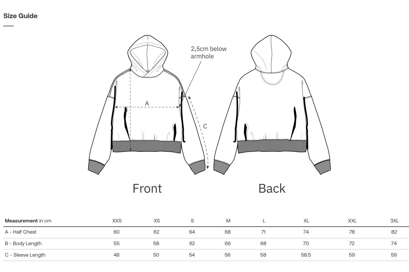 Mikina Maliny - Čierna